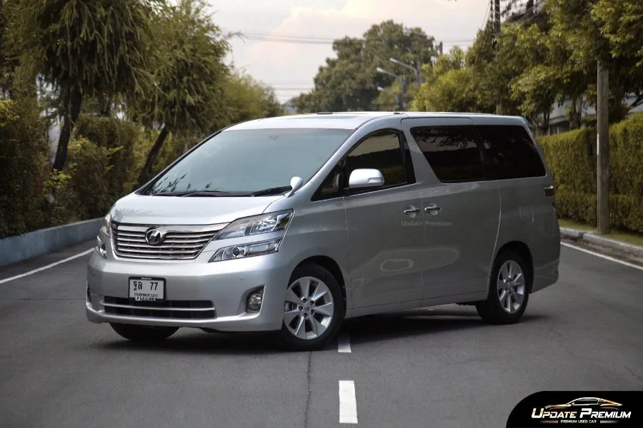 Toyota Vellfire 2.4v รถมือเดียวป้ายแดง 2009Y